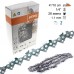 Верига за резачка 10 см / 4", 1/4" стъпка, 1.1 мм, STIHL, 28 звена - прав зъб