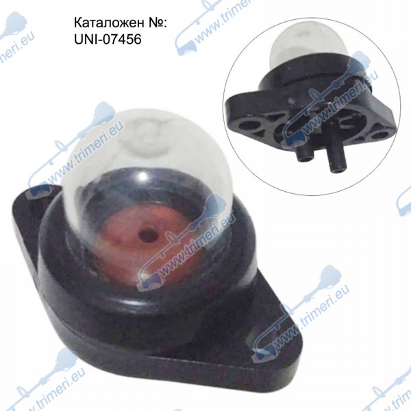Помпичка за подкачване на гориво, с корпус, за резачки