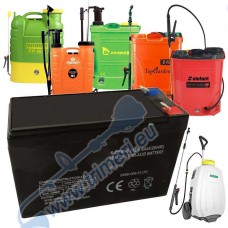 Батерия за акумулаторни пръскачки, 12V, 8Ah, съвместима с всички модели, 6-DFM-8
