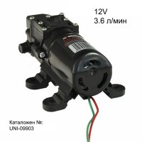 Мотор с помпа за акумулаторна пръскачка 12V, 3.6 л/мин дебит