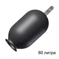 Мембрана за хидрофор 80 л, черна, Elefant, с опашка