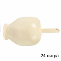 Мембрана за хидрофор 24 л, бяла, с опашка, Elefant