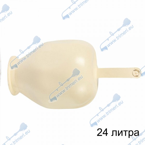 Мембрана за хидрофор 24 л, бяла, с опашка, Elefant