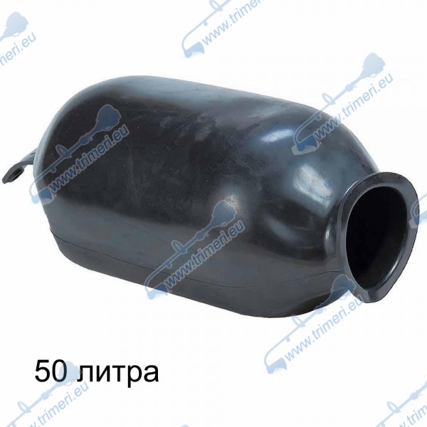 Мембрана за хидрофор 50 л, черна, с опашка, EPDM