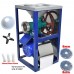 Месомелачка електрическа, чугунена, №32, 1500W, със стойка, нож, решетки и метален плот, (010987)