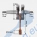 Колянов вал с биела за бензинов тример - моторна коса 43 cc, HM40-5 (011850)