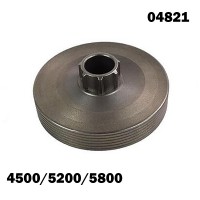 Водещо колело без ринг за китайска бензинова резачка за дърва 4500/5200/5800, 0.325", 7 зъба