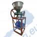 Месомелачка електрическа, чугунена, №32, 1500W, със стойка, метална фуния, нож, решетки
