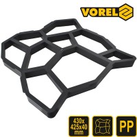 Форма за павиране на бетон, DIY, 400 x 440 мм, VOREL 35060