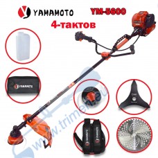 Бензинов тример YAMAMOTO YM-5600, 1.4 конски сили, 37.7 куб.см, 4-тактов