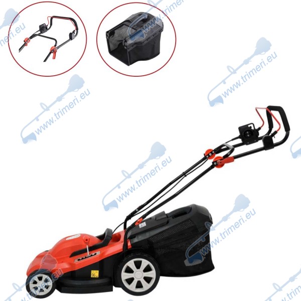 Косачка електрическа YATO YT 85208 2000W, 430мм, 50л.