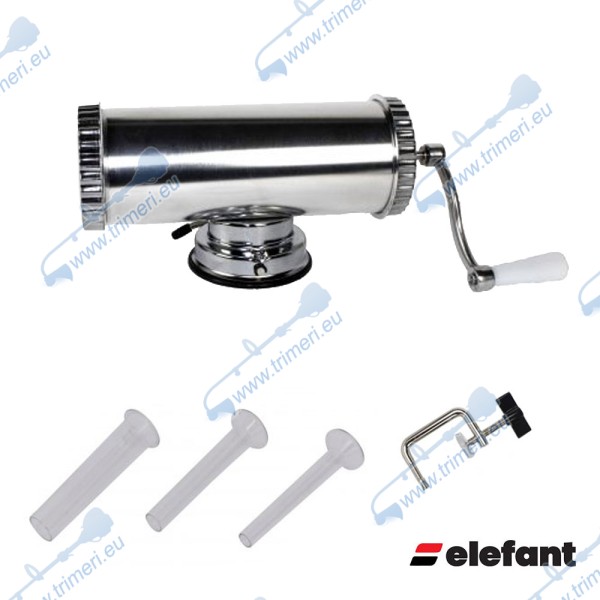ELEFANT KY-2003 Пълначка за наденици 1.5кг. неръждаема стомана, вакуум (хоризонтална) 