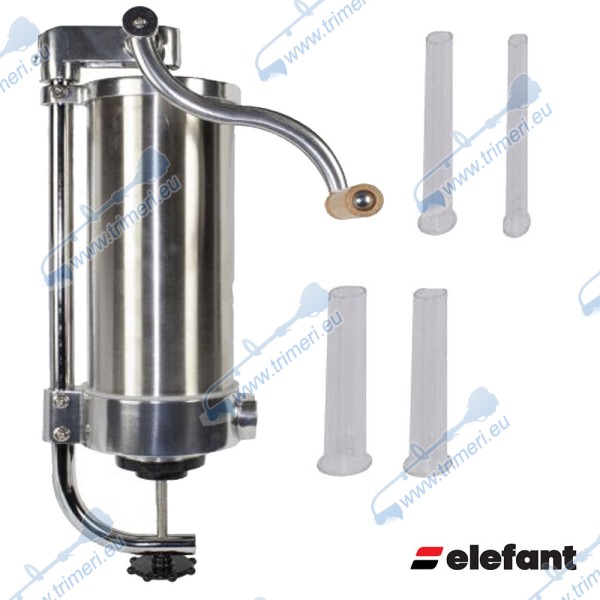 ELEFANT KY-2006C Пълначка за наденици 3кг., неръждаема стомана, вертикална 